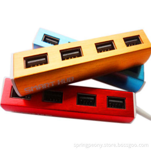 USB2.0 high speed 4 ports smart hub, OTG charging USB hub